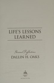 Life's Lessons Learned cover image