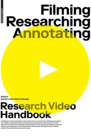 Filming, Researching, Annotating Research Video Handbook cover image
