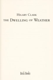The Dwelling of Weather cover image