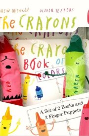 The Crayons: A Set of Books and Finger Puppets cover image