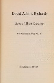 Lives of Short Duration cover image