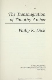 The Transmigration of Timothy Archer cover image