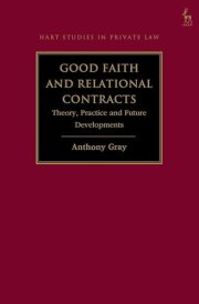 Good Faith and Relational Contracts, Volume 1 Theory, Practice and Future Developments cover image