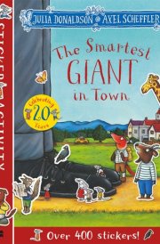 The Smartest Giant in Town Sticker Book cover image