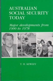 Australian social security today: Major developments from 1900 to 1978 cover image