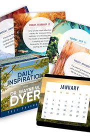 Daily Inspiration from Dr. Wayne Dyer 2021 Calendar cover image