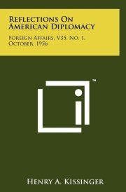Reflections On American Diplomacy Foreign Affairs, V35, No. 1, October, 1956 cover image