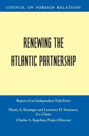Renewing the Atlantic Partnership (Council on Foreign Relations (Council on Foreign Relations Press)) cover image