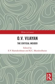 O. V. Vijayan: The Critical Insider (Writer in Context) cover image
