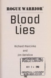 Rogue Warrior: Blood Lies cover image