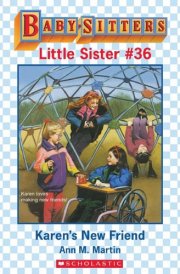 Karen's New Friend (Baby-Sitters Little Sister #36) cover image