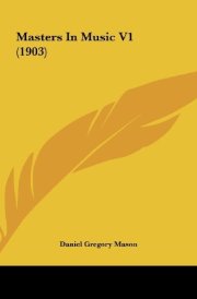 Masters In Music V1 (1903) cover image