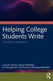 Helping College Students Write cover image