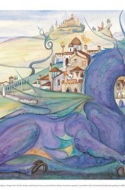 My Dragon is as Big as a Village - Jackie Morris Poster cover image