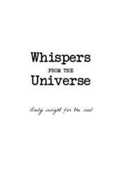 Whispers From The Universe: Daily Insights For The Soul cover image