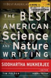 The Best American Science and Nature Writing 2013 cover image