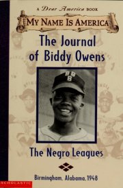 The Journal of Biddy Owens The Negro Leagues cover image