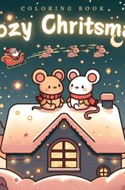 Cozy christmas Coloring Book: Cute and Cozy Christmas Coloring Book for Adults and Teens — Perfect for Kids and Adults! cover image