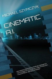 Cinematic A.I.: Harnessing Generative Artificial Intelligence Technology for Filmmaking, Video Production, Visual Effects, and Sound Design (Independent Filmmaking Series by Michael Szymczyk) cover image