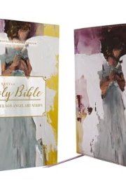 NRSVue, Holy Bible, Anne Neilson Angel Art Series, Comfort Print [Multi-Purple] cover image