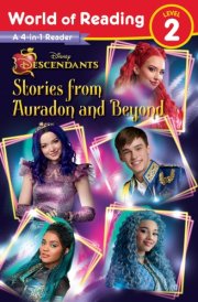 World of Reading: Descendants 4-in-1 Reader: Stories from Auradon and Beyond cover image