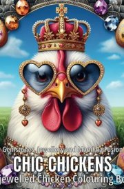 Chic Chickens: Bejewelled Chicken Colouring Book (Crowned Creatures) cover image
