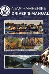 State of New Hampshire Driver Manual: Learners Permit Study Guide (Color Print), 2024 Update cover image