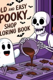 Spooky Shop Coloring Book Bold and Easy: 50 Coloring Pages for Adults and Teens Featuring Psychedelic Things, Stress Relief Designs cover image