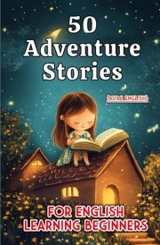 50 Fun Adventure Stories for Kids Beginner English Reading (A1/A2 Level) cover image