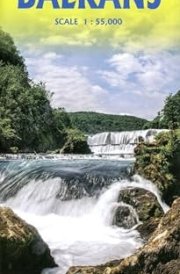 Balkans and Peaks Travel Reference Map -2025 Edi cover image