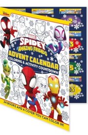 Marvel Spidey & His Amazing Friends Advent Calendar Coloring & Activity Countdown - Open a Coloring or Activity Book Every Day Leading Up to Christmas cover image