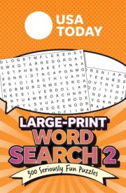 USA Today Large-Print Word Search 2 300 Seriously Fun Puzzles cover image