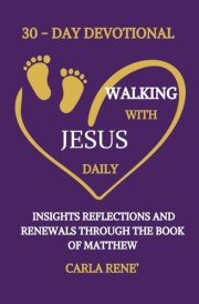 30 - Day Walking With Jesus Daily - Insights Reflections and Renewals Through The Book Of Matthew cover image