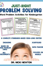 Just Right Problem Solving: Word Problem Activities for Kindergarten cover image