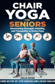 Chair Yoga for Seniors: Discovering Strength, Mobility, and Tranquility in Every Pose. 40 STEP-BY-STEP EXERCISES AND A 30 DAY CHALLENGE cover image