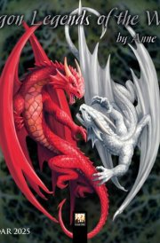 Anne Stokes: Dragon Legends of the World Mini Wall calendar 2025 (Art Calendar) cover image