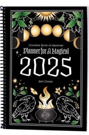 Coloring Book of Shadows: Planner for Magical 2025 cover image