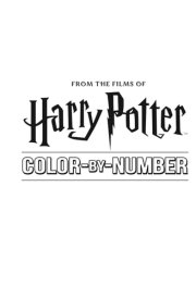 Harry Potter Color-by-Number cover image