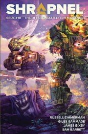 BattleTech: Shrapnel, Issue #18 (the Official BattleTech Magazine) cover image
