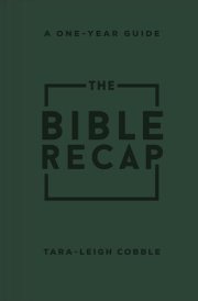 The Bible Recap A One-Year Guide to Reading and Understanding the Entire Bible, Deluxe Edition - Forest Green Imitation Leather cover image