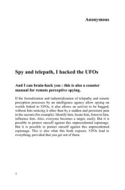 Spy and telepath, I hacked UFOs: Towards the final declassification cover image