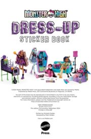 Monster High: Dress-Up Sticker Book cover image