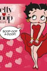 2025 Betty Boop USA Illustrated Wall calendar cover image
