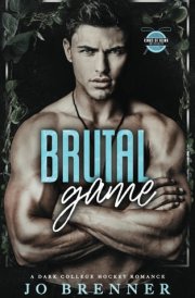 Brutal Game: A dark college hockey romance (Kings of Reina University) cover image