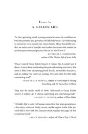 A Golden Life A Novel cover image