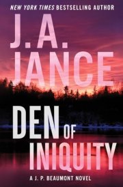Den of Iniquity A J. P. Beaumont Novel cover image