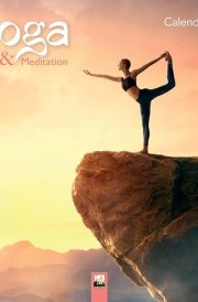 Yoga & Meditation Wall Calendar 2025 (Art Calendar) cover image