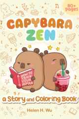 Capybara Zen A Story and Coloring Book cover image