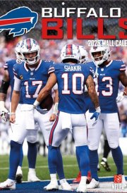 Buffalo Bills 2025 12x12 Team Wall Calendar cover image
