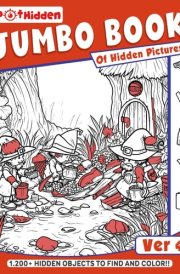 Jumbo Book of Hidden Pictures ver 4: Explore Fun Puzzle Adventures That Test Observation Skills | Great for Building Visual Memory and Brain Power cover image